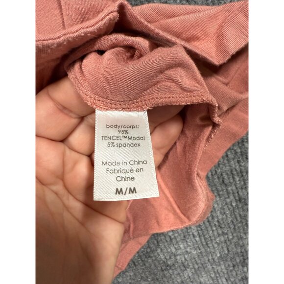 Eberjey Anthropologie Frida Relaxed Sleepwear Pajama Top Only Pink Size M - Picture 6 of 6